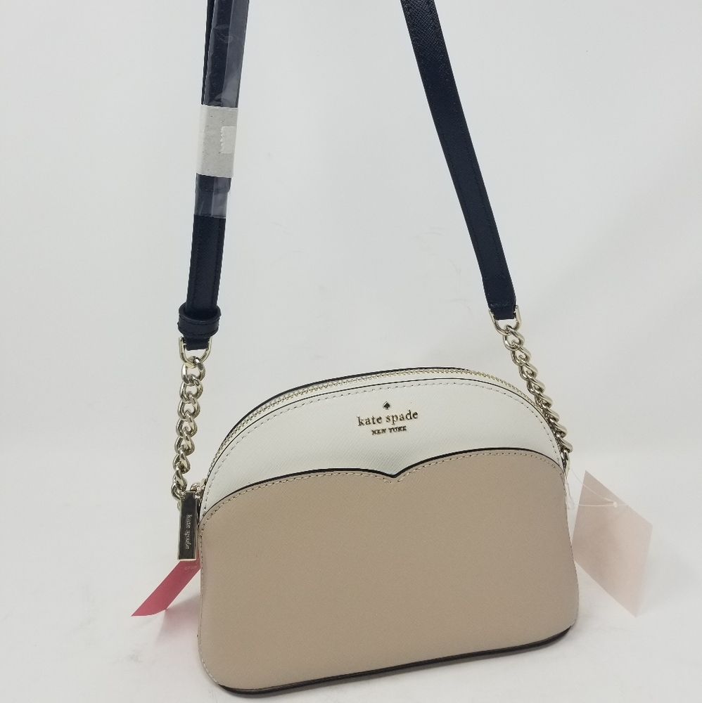 Kate Spade NEW Warm Beige Dome Crossbody - Picture 2 of 16